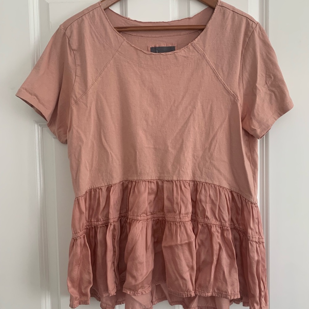 Anthropologie Peplum Top